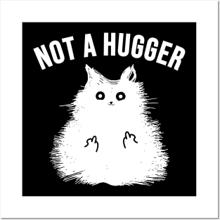 Not A Hugger Posters and Art